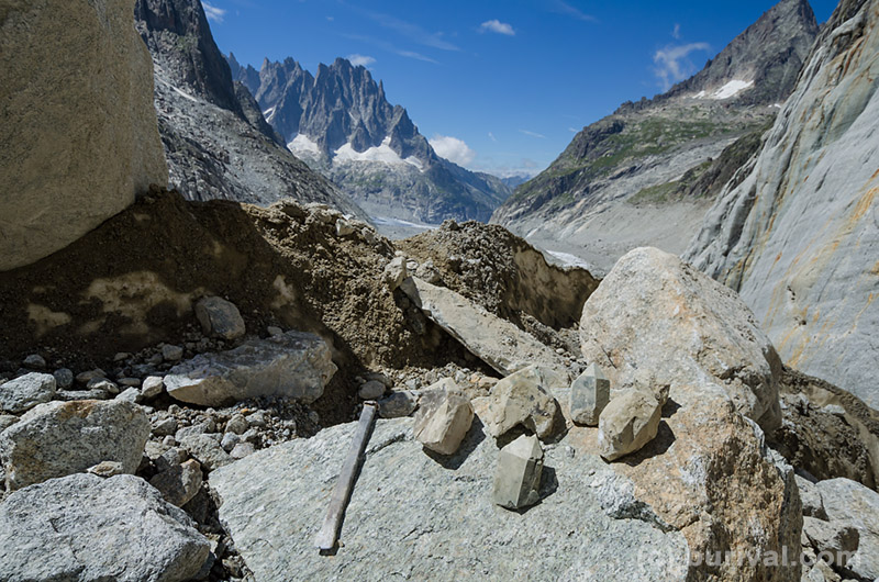 crystals from the alpine pocket